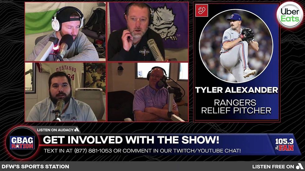 Texas Rangers Player Show: Relief Pitcher Tyler Alexander | GBAG Nation