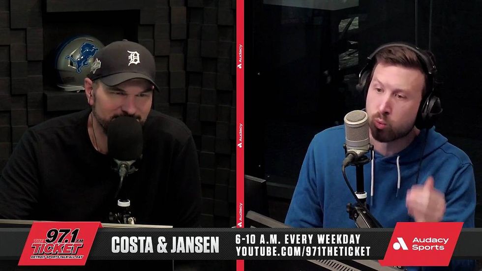 Costa Loses It On A Valdez Defender | Costa and Jansen