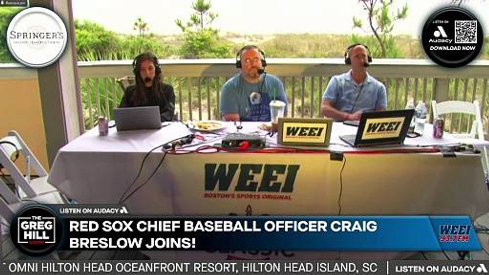 Red Sox CBO Craig Breslow live!  Was there a "Disconnect?"