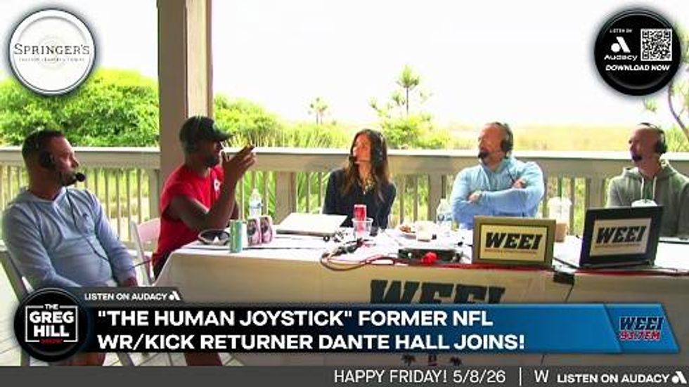 NFL legend Dante 'The Human Joystick' Hall joins!