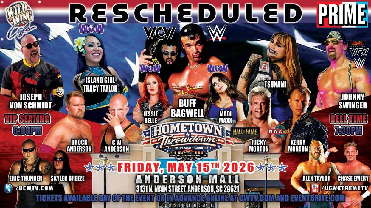 Anderson Mall set to host weekend wrestling brawl