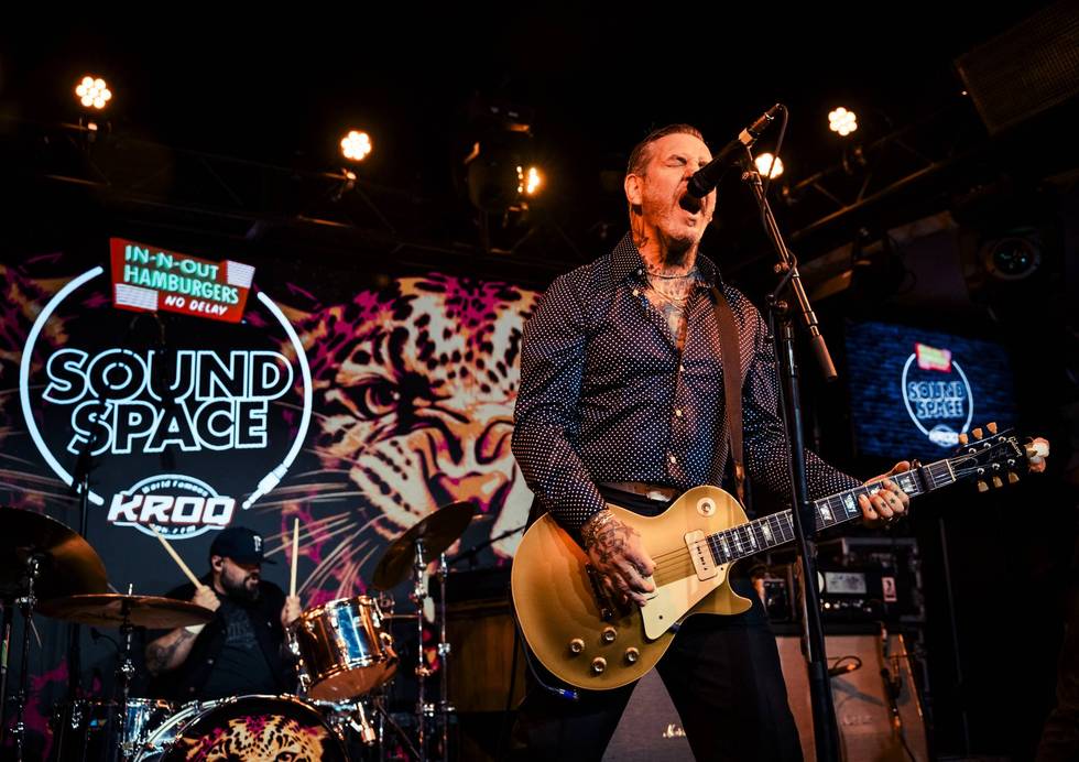 Social Distortion inside the In-N-Out Burger Sound Space