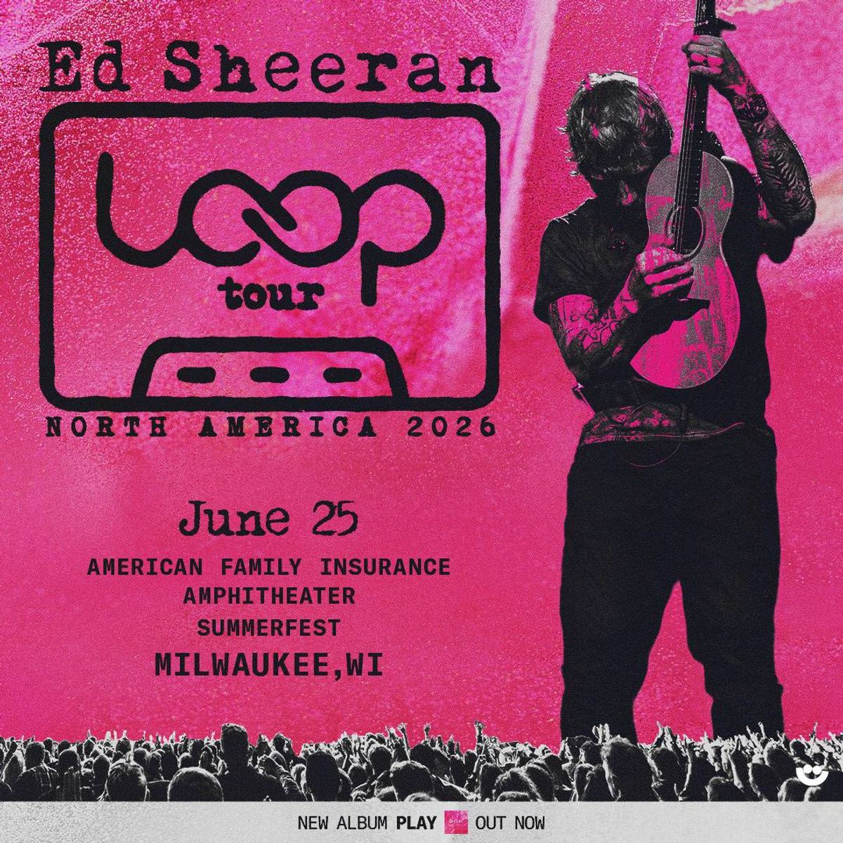 Your chance to see Ed Sheeran