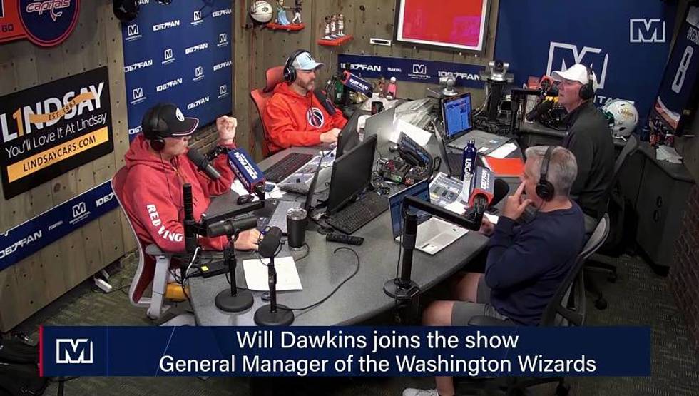 Will Dawkins Celebrates The Wizards' Draft Lottery Win | The Sports Junkies