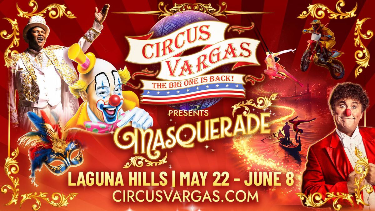 Enter for a chance to win a VIP prize pack for four to Circus Vargas Masquerade