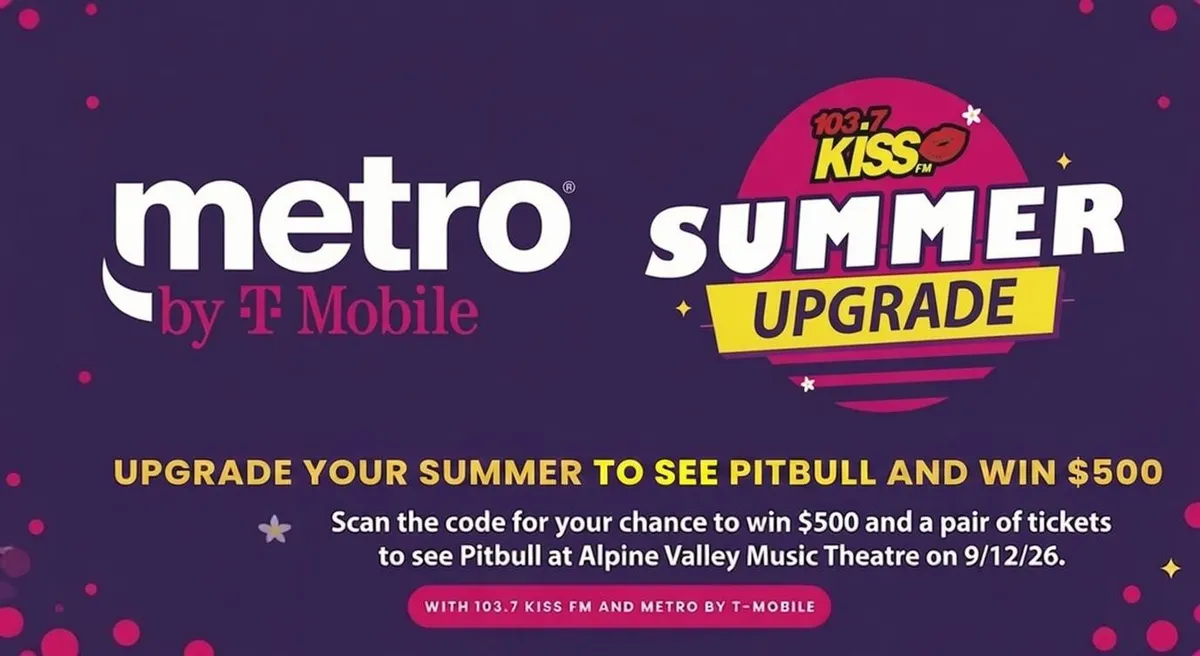 Upgrade your Summer to see Pitbull and win $500
