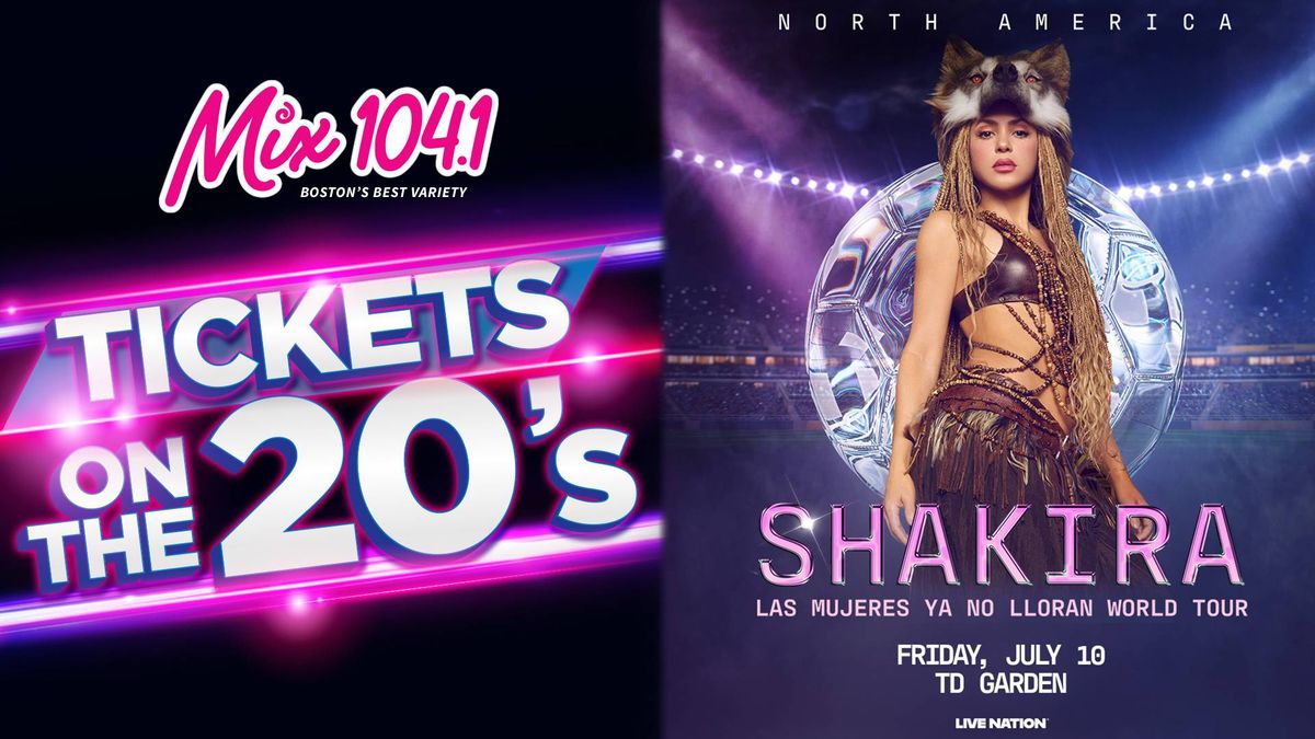 Shakira Tickets On The 20's