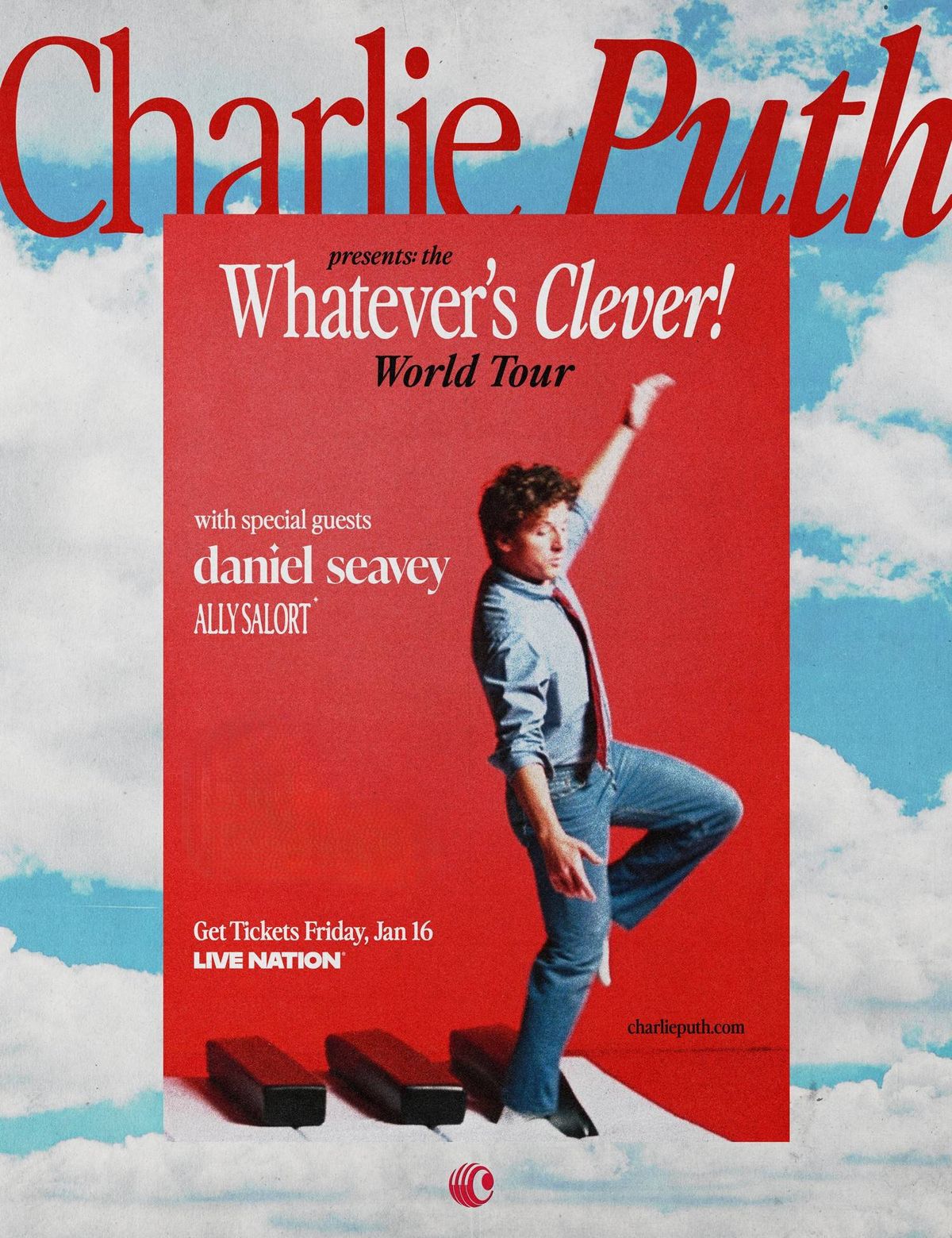 Charlie Puth Ticket Sweepstakes