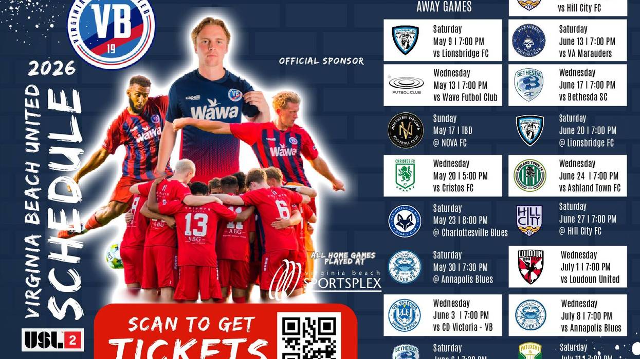 Win Tickets to see Virginia Beach United!