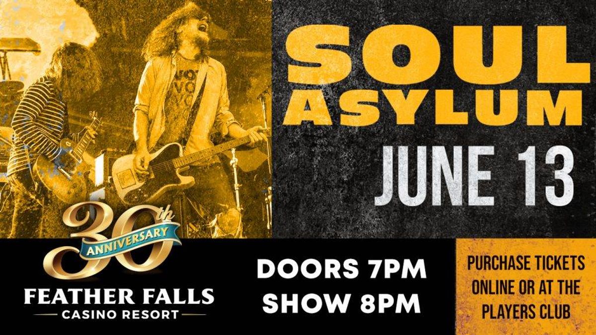 Soul Asylum Tickets + Room at Feather Falls Casino Resort