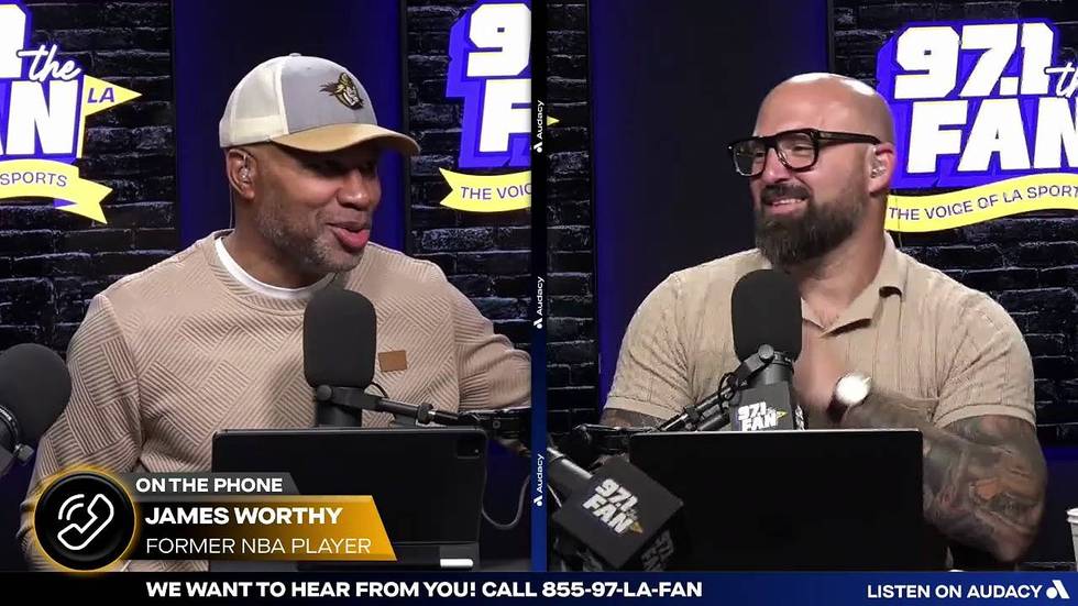 James Worthy on LeBron's Future | Derek & Decker