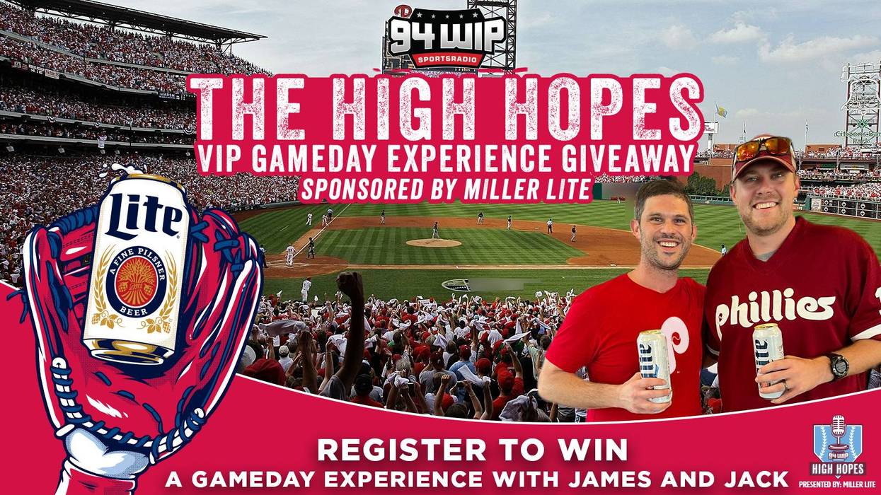 94WIP High Hopes VIP Gameday Experience Giveaway presented by Miller Lite