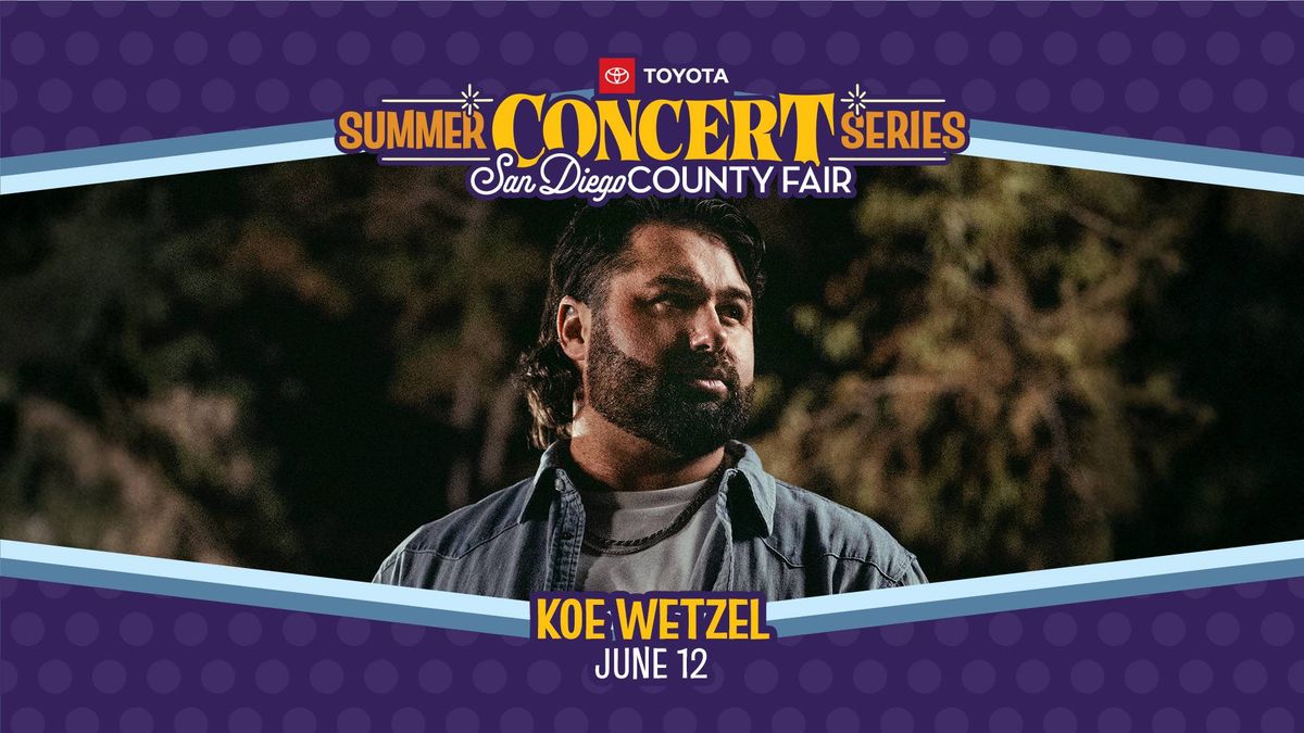 Koe Wetzel at the San Diego County Fair Tickets with Kimo!