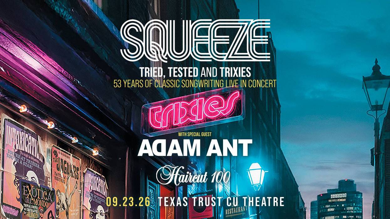 Enter for your chance to win tickets to Squeeze!