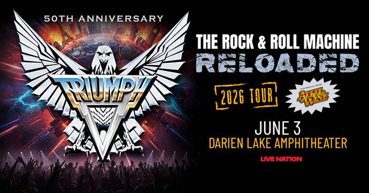 Last chance at tickets to see Triumph at Darien Lake Amphitheater