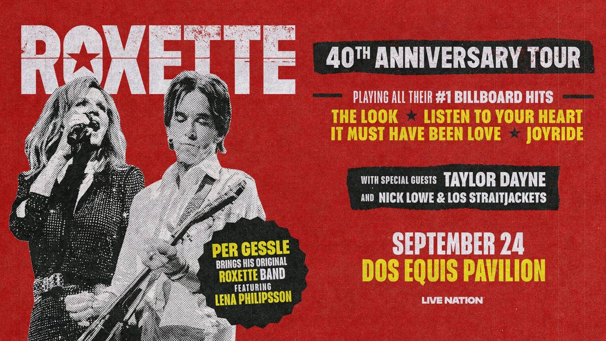 Listen for your chance to win tickets to Roxette!