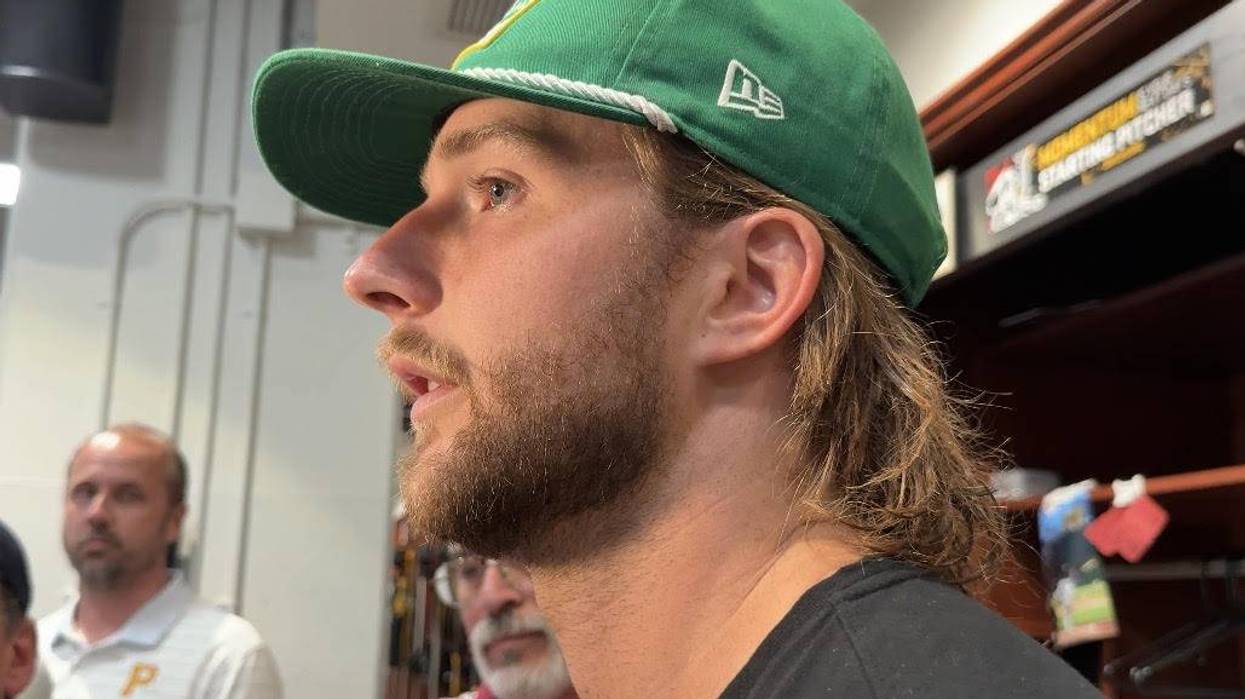 Mlodzinski few words in disappointment going to bullpen