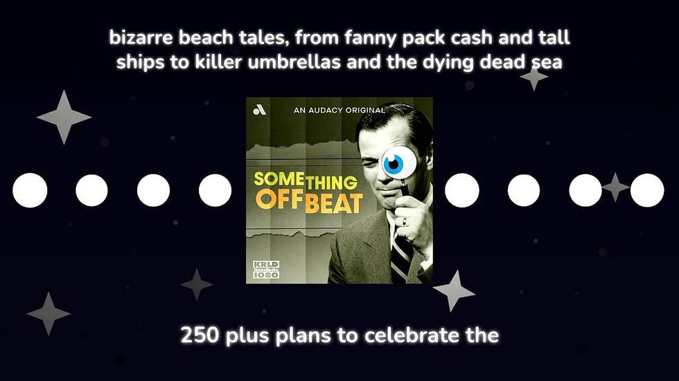 Bizarre beach tales, from fanny pack cash and tall ships to killer umbrellas and the dying Dead Sea
