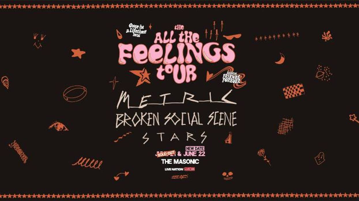 Enter for a chance to score passes to our Studio Session with Metric PLUS tickets to their concert!
