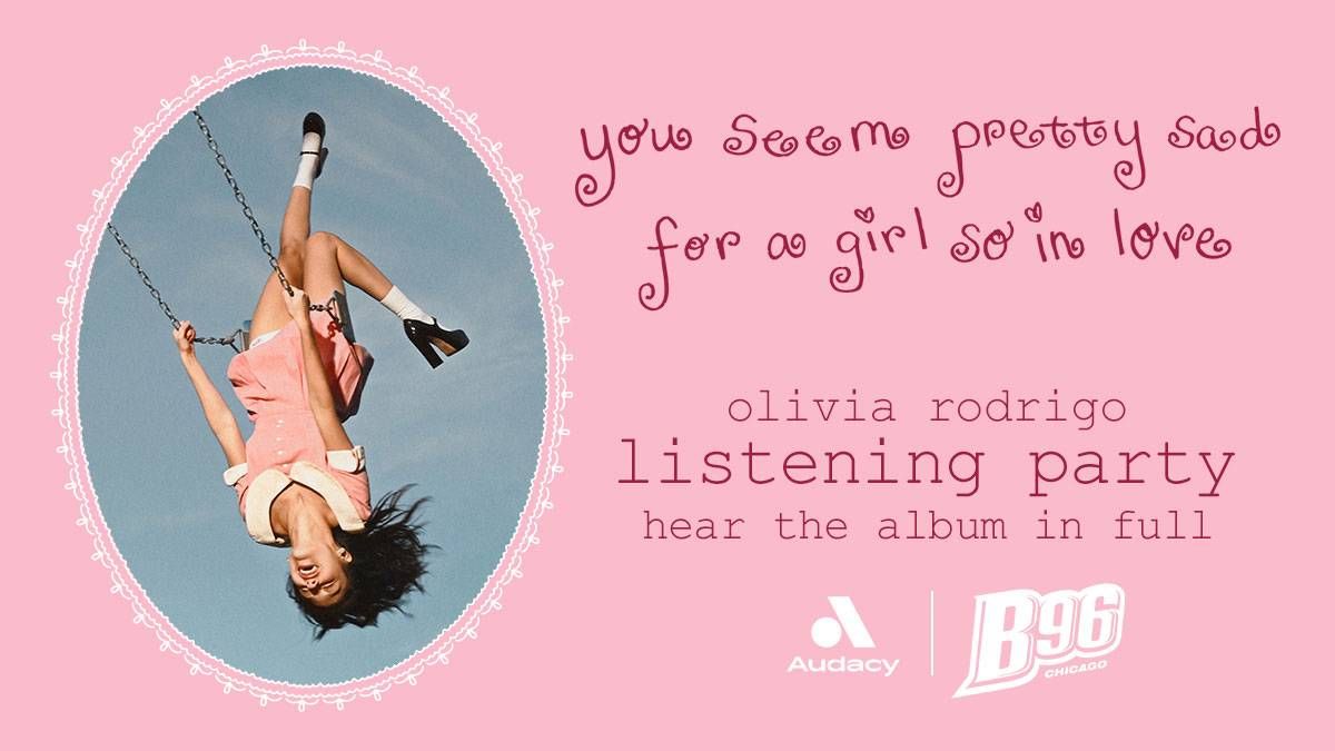 B96 Olivia Rodrigo Album Listening Party