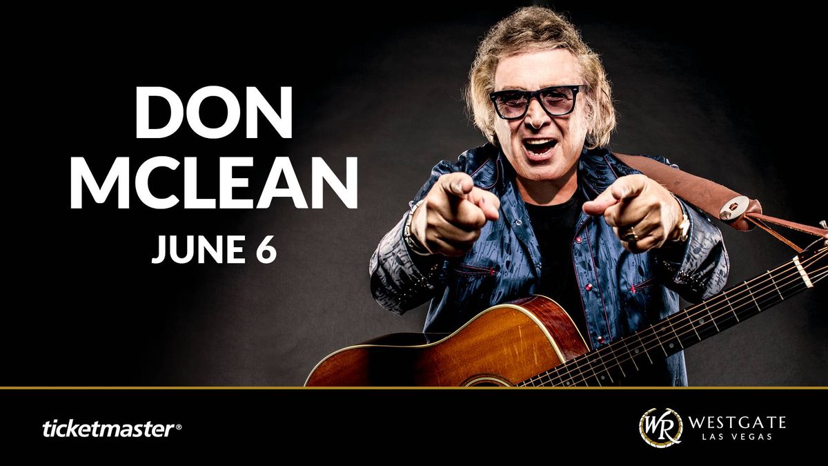 Don McLean Tickets!