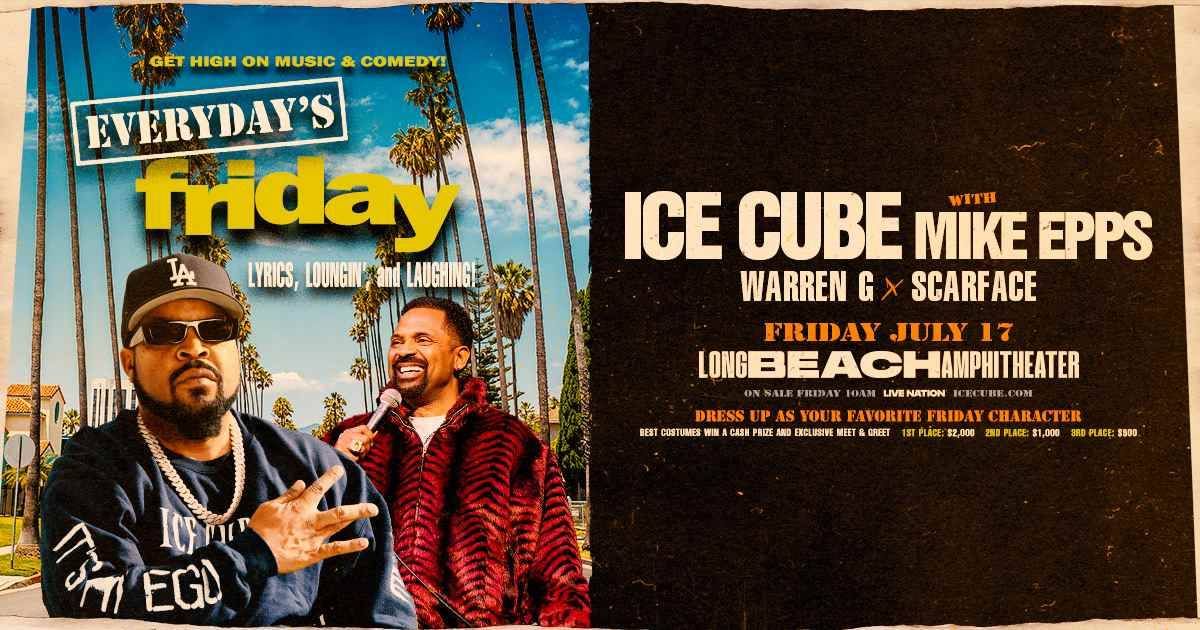 Listen for a chance to win tickets to see Ice Cube with Mike Epps!