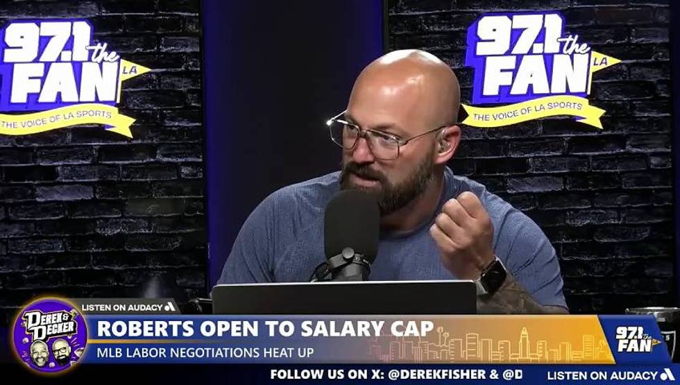 Dave Roberts Sounds Off on MLB Salary Cap | Derek & Decker