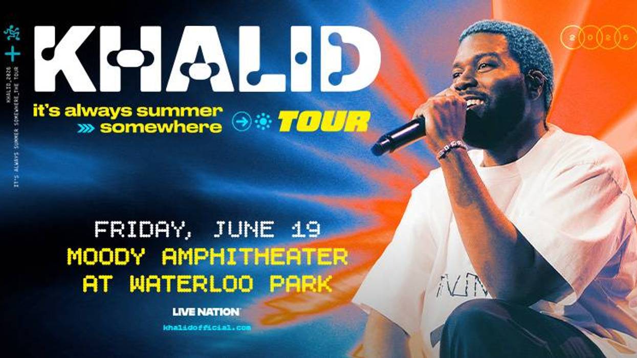 Your last chance to win a pair of tickets to Khalid!