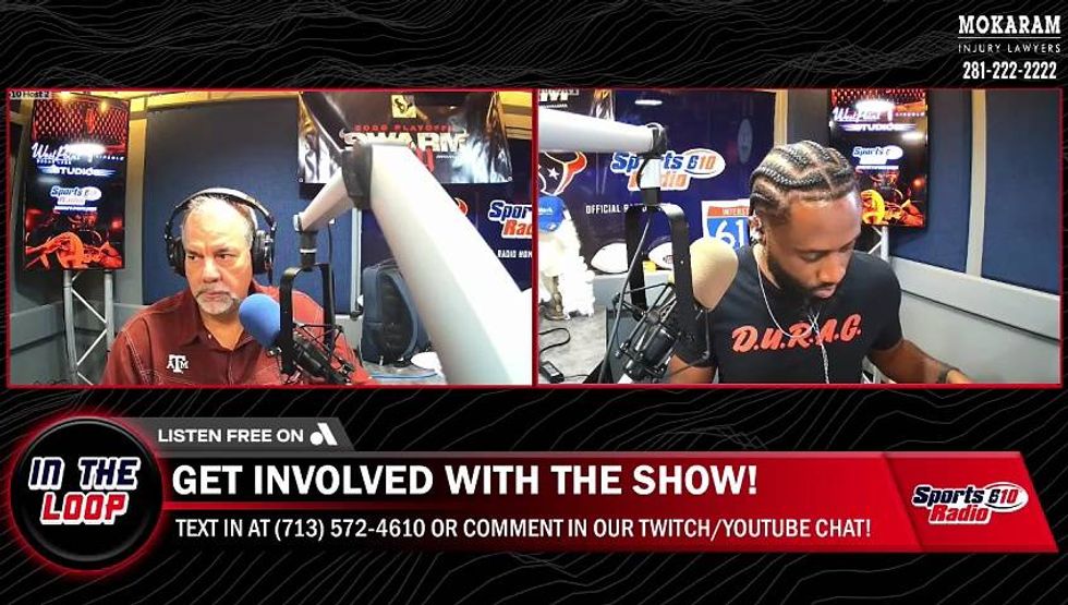 Caserio Brings Up CJ Unprompted