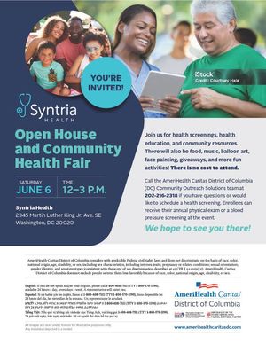 Syntria Health Community Health Fair