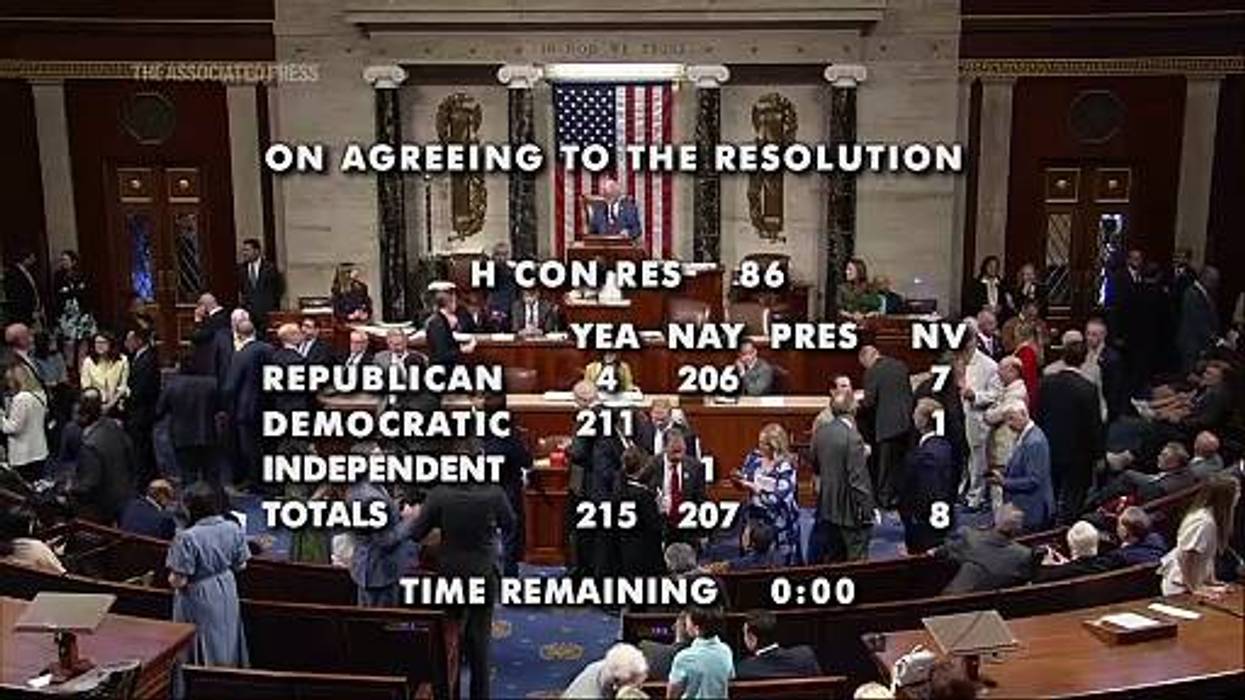 House approves war powers resolution to halt military action against Iran, in a rebuke of Trump