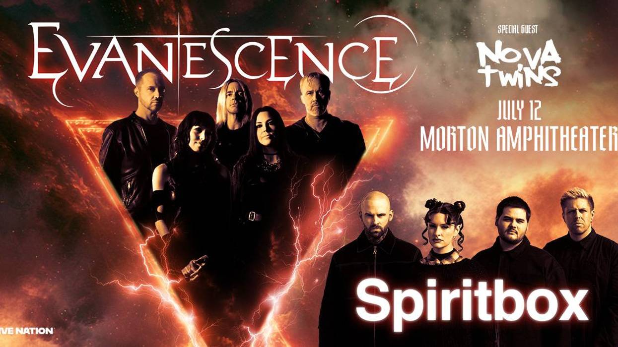 Listen for a chance to win tickets to Evanescence!