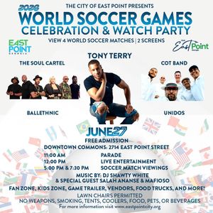 East Point Kicks Off Global Soccer Celebration, Sat, June 27th