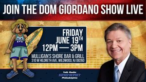 Join 1210 WPHT for a live broadcast celebrating Dom Giordano Day at Mulligan's Shore Bar & Grill in Wildwood