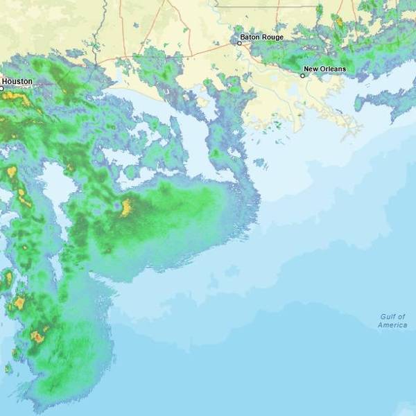 Moist atmosphere means lot of rain, even for a system that forms this close to land