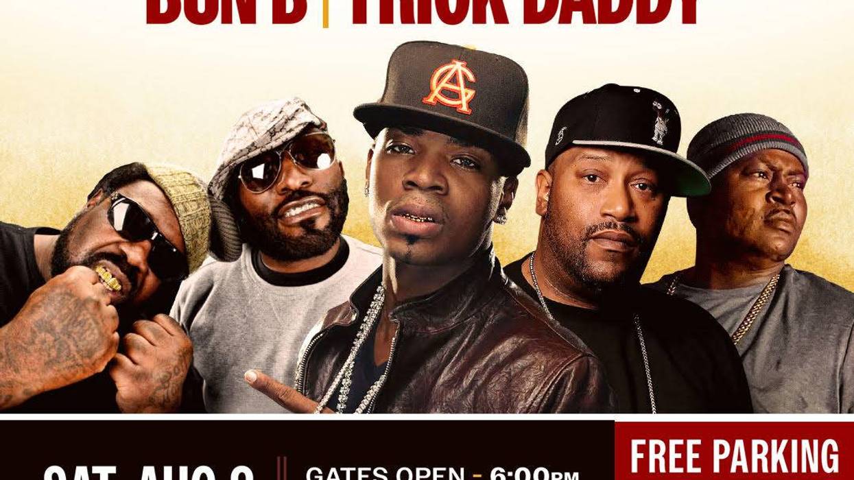 An Evening of Classic Hip Hop With Plies, 8 Ball & MJG, Bun B, & Trick Daddy