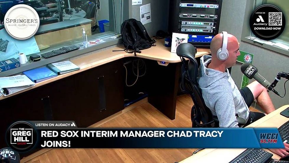 Frustrating?? Greg: "How is your spirit?" Red Sox Interim Manager Chad Tracy joins LIVE!  Tartan Army experience? Driveline?