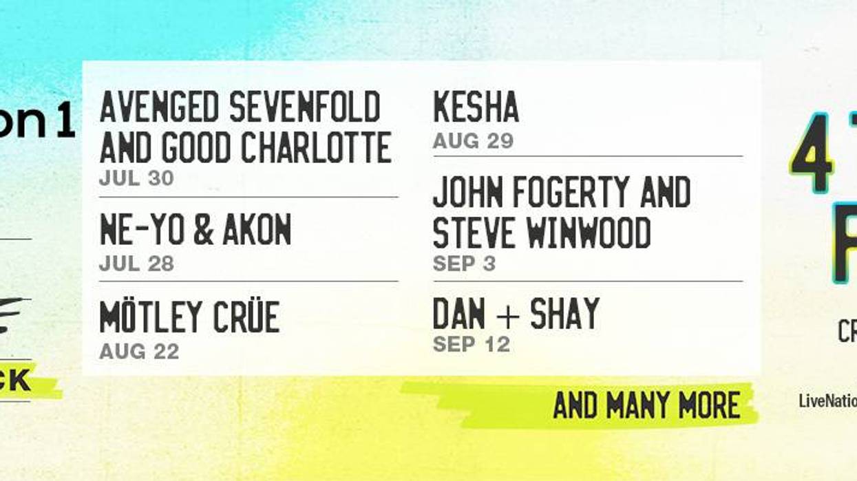 Summer of Live 4-pack Lawn ticket giveaway!