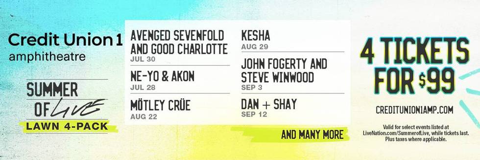 Summer of Live 4-Pack Friday