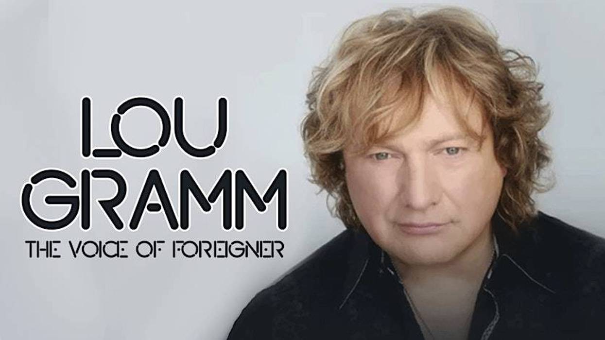 The Legendary Lou Gramm!