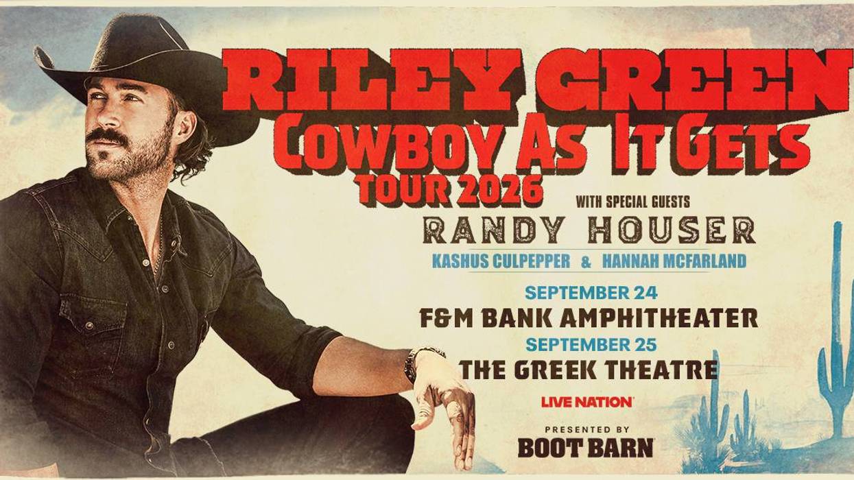Riley Green: Cowboy As It Gets Tour 2026