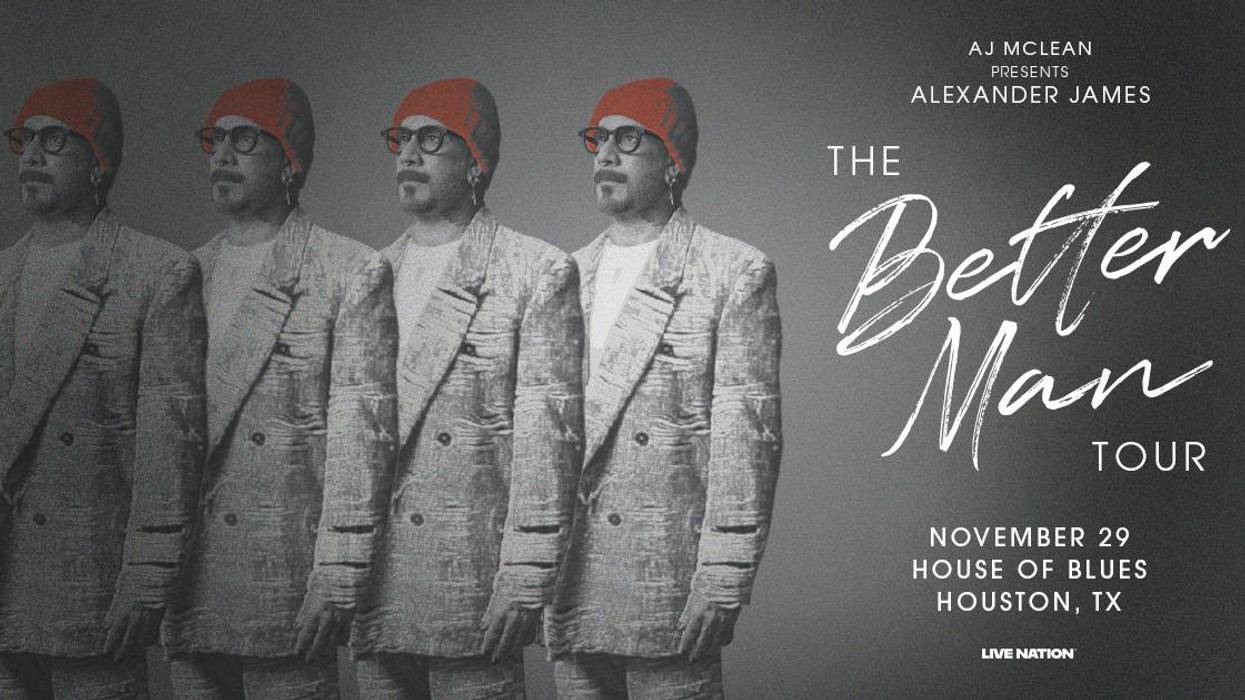 Winning Weekend: AJ McLean presents Alexander James: The Better Man Tour
