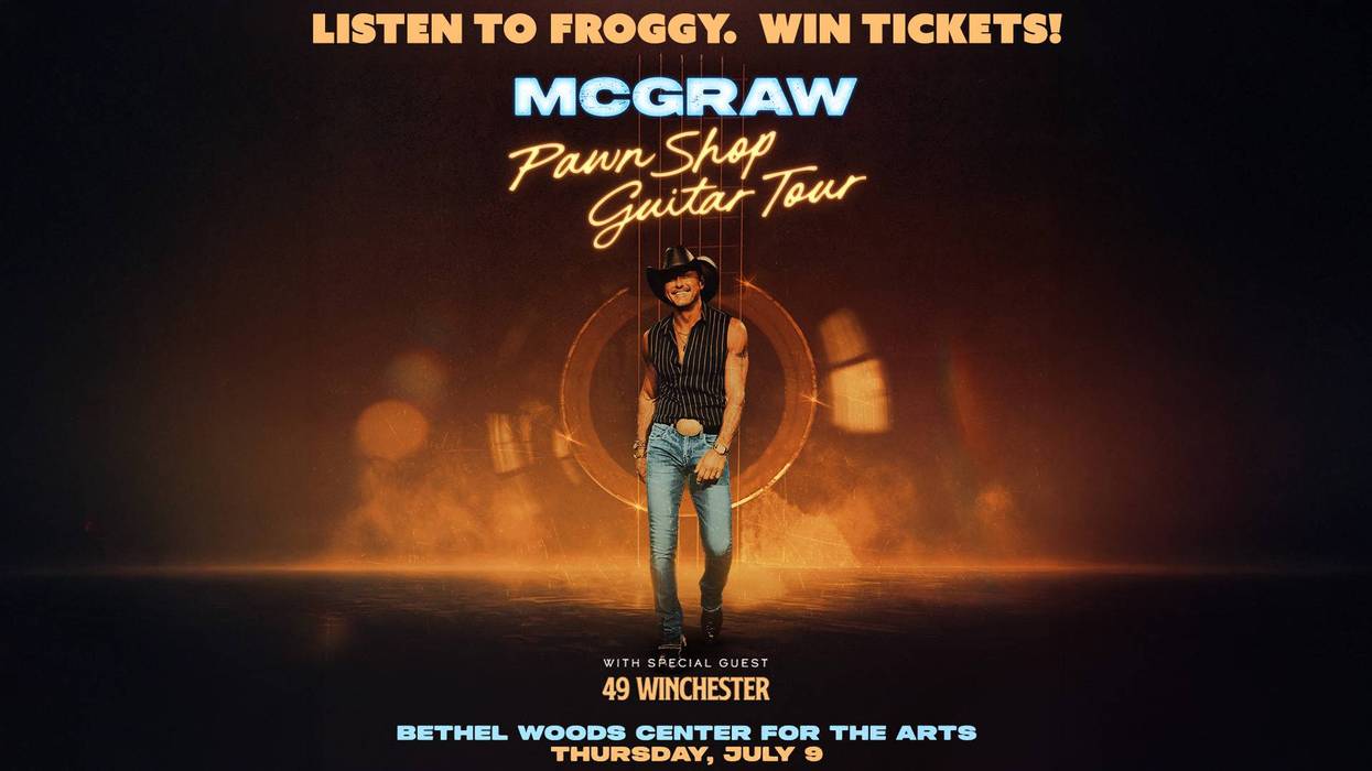 Froggy 101 Has Your Chance to See Tim McGraw!