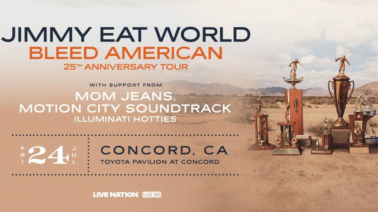 Listen for your chance to win a 4-pack of PIT tickets to Jimmy Eat World!