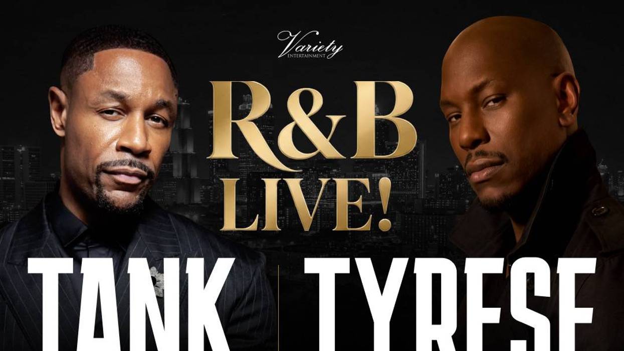 Listen all weekend to win tickets to R&B Live with Tank, Tyrese and Special Guest Lyfe Jennings