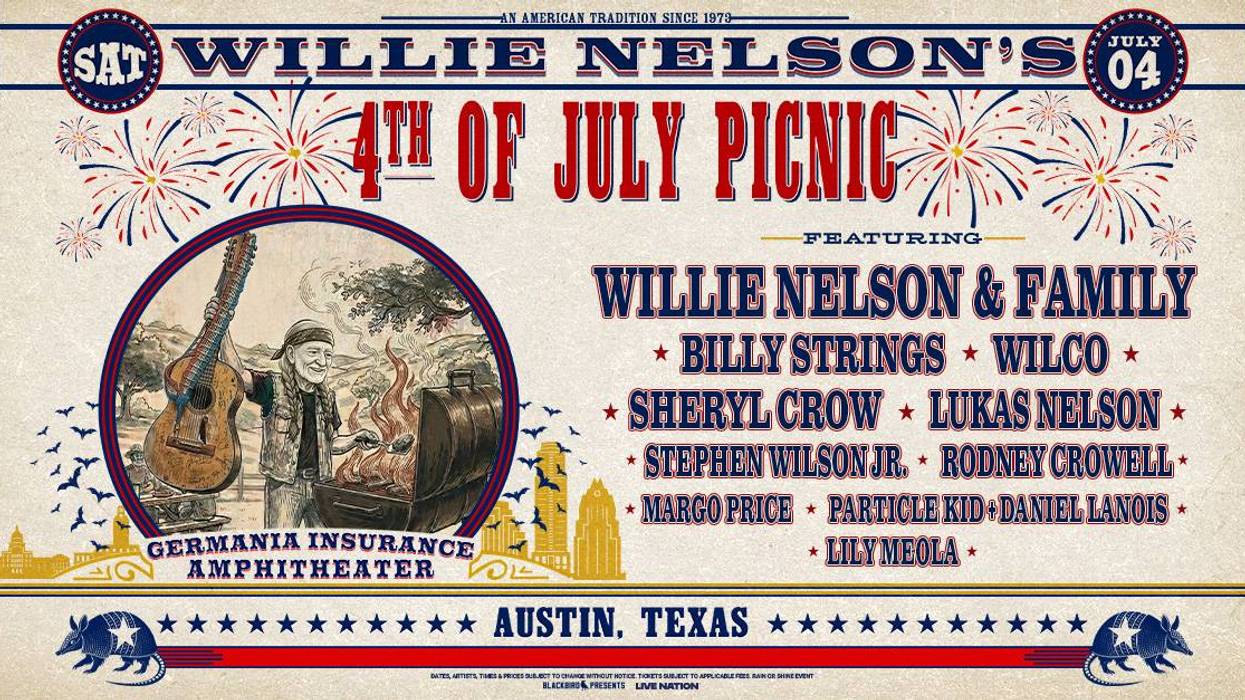 Willie Nelson’s 4th of July Picnic with Billy Strings, Wilco, Sheryl Crow and more