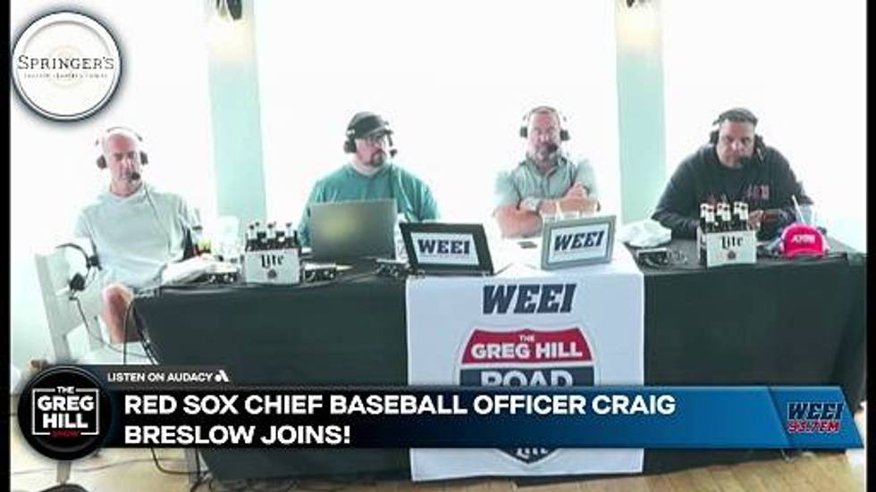 Red Sox Chief Baseball Officer Craig Breslow joins live!