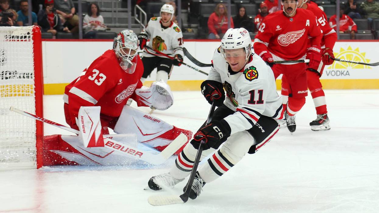 Red Wings trade Sebastian Cossa for first-round pick, take winger J.P. Hurlbert