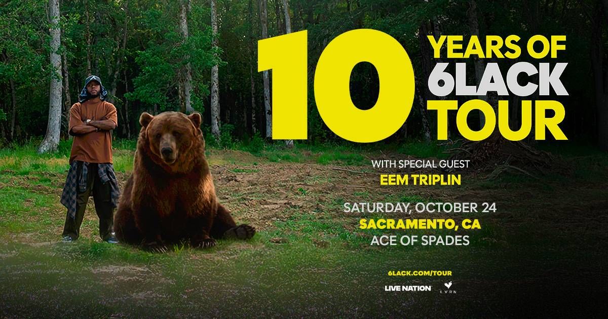6LACK Tickets