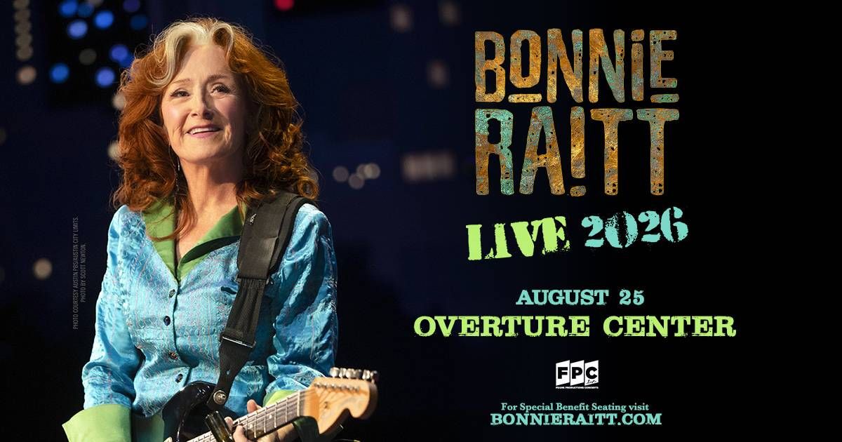 Your chance to see Bonnie Raitt